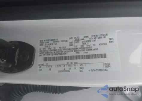 2022 Ford F150 Xlt from USA, damaged, VIN 1FTFW1E58NFB43687